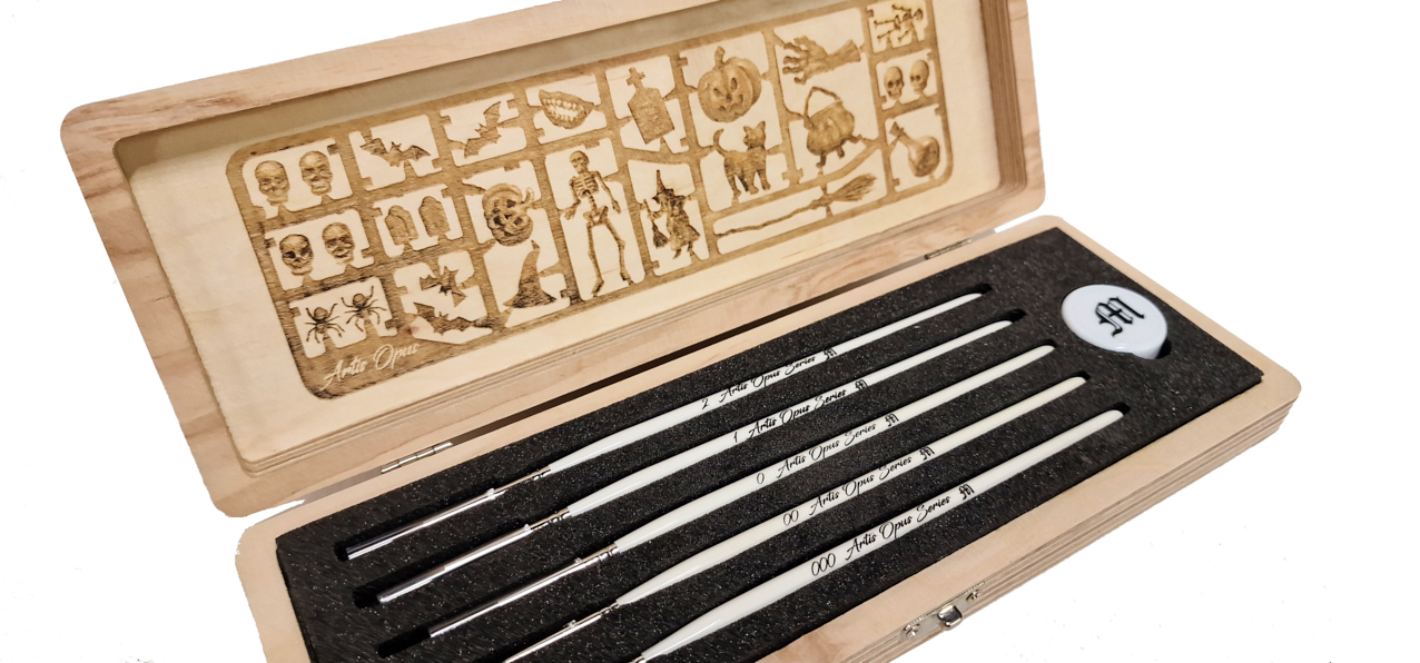 Halloween 2023 - Series M - Brush Set (DELUXE 5-Brush)