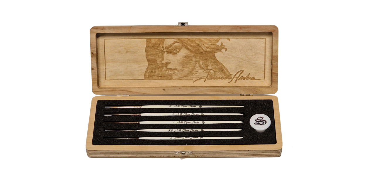 David Arroba - Mixed Brush Set (5-Brush DELUXE)