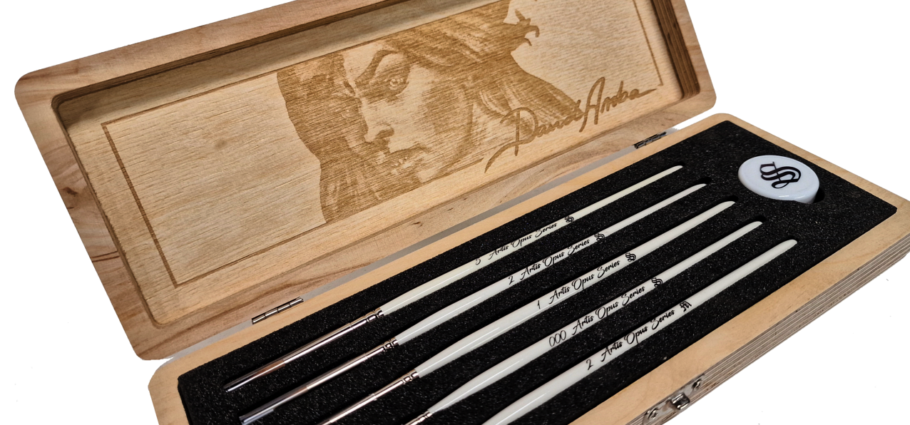 David Arroba - Mixed Brush Set (5-Brush DELUXE)