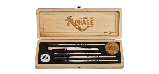 The Painting Phase - Mixed Brush Set (5-Brush DELUXE)