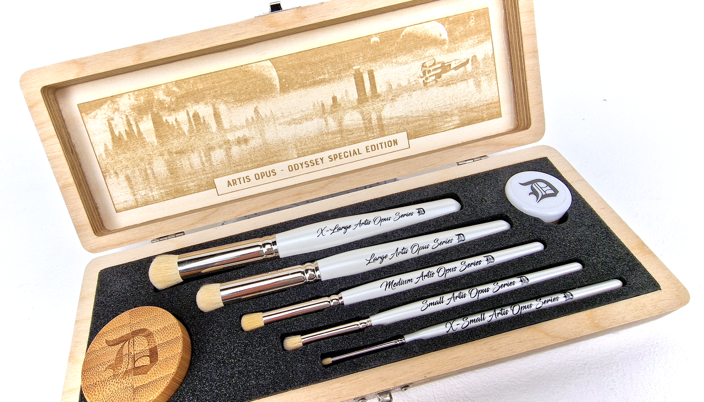 Series D - Drybrush Set (LIMITED ODYSSEY Edition DELUXE 5-Brush)