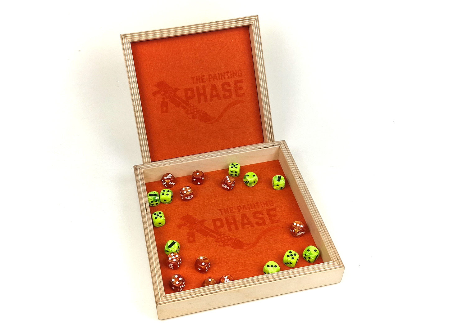 The Painting Phase Dice Tray + Peg Dice!