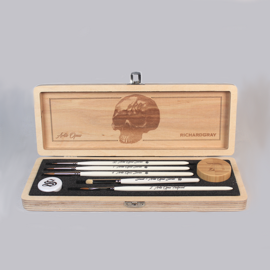 Richard Gray - Mixed Brush Set (5 Brush DELUXE)